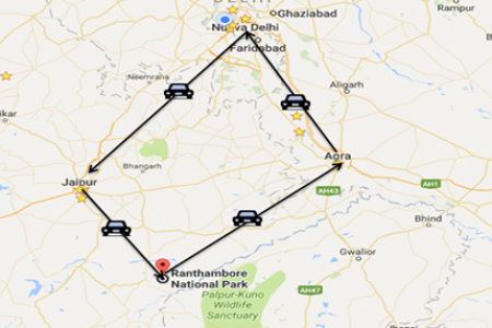Golden Triangle and Ranthambore Tiger Reserve Tour